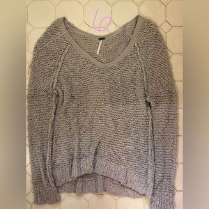Free People Grey Sweater